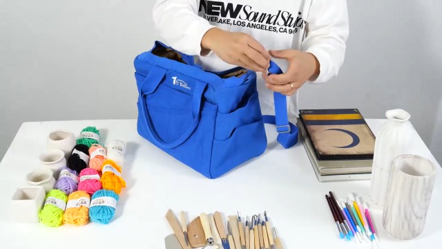 Amazon.com : Art Craft Supply & Pottery Bag – 36 Pockets