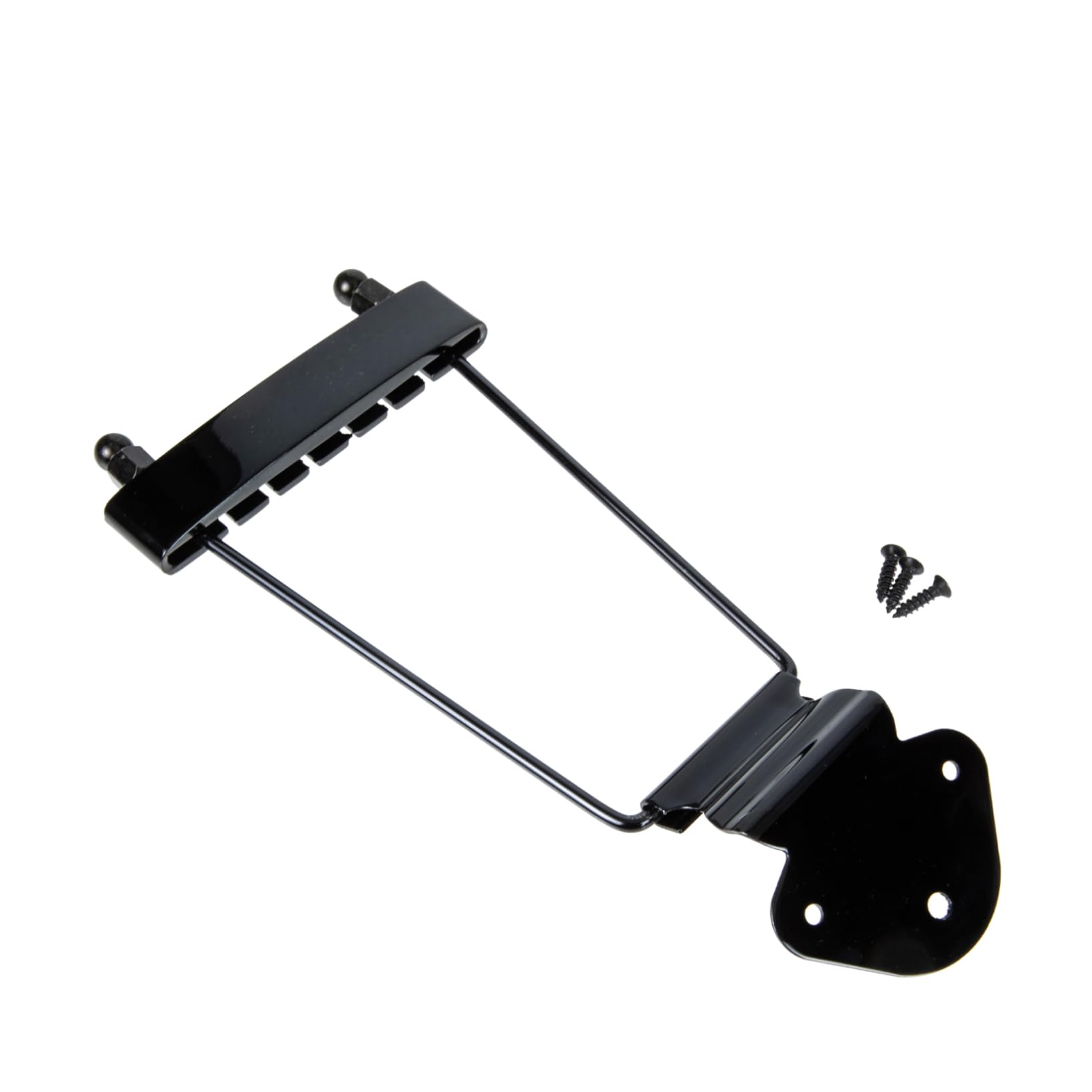 SUPVOX 1 Set String Black Tremolo Bridge System Guitar Parts Guitar Replacement Bridge