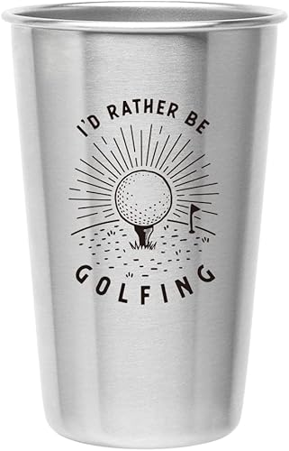 Miniatura 6 de Vaso de acero inoxidable con texto en inglés "I'd Rather Be Fish", regalo único para chicos, uso en casa, campamento, cámper, oficina, viajes, como