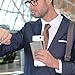 FORYEE Men’s Nylon Trifold Wallet with 6 Page Wallet Insert, Ultra Thin and Security Wallet with ID Window for Card Cash Holder, Modern Fashion Purse Gifts for Teen Boys Men Women -Light Gray