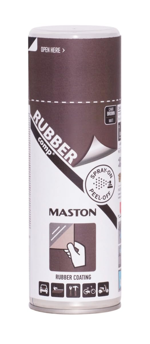 Maston Spray RUBBER Comp Camo Brown Matt 400ml