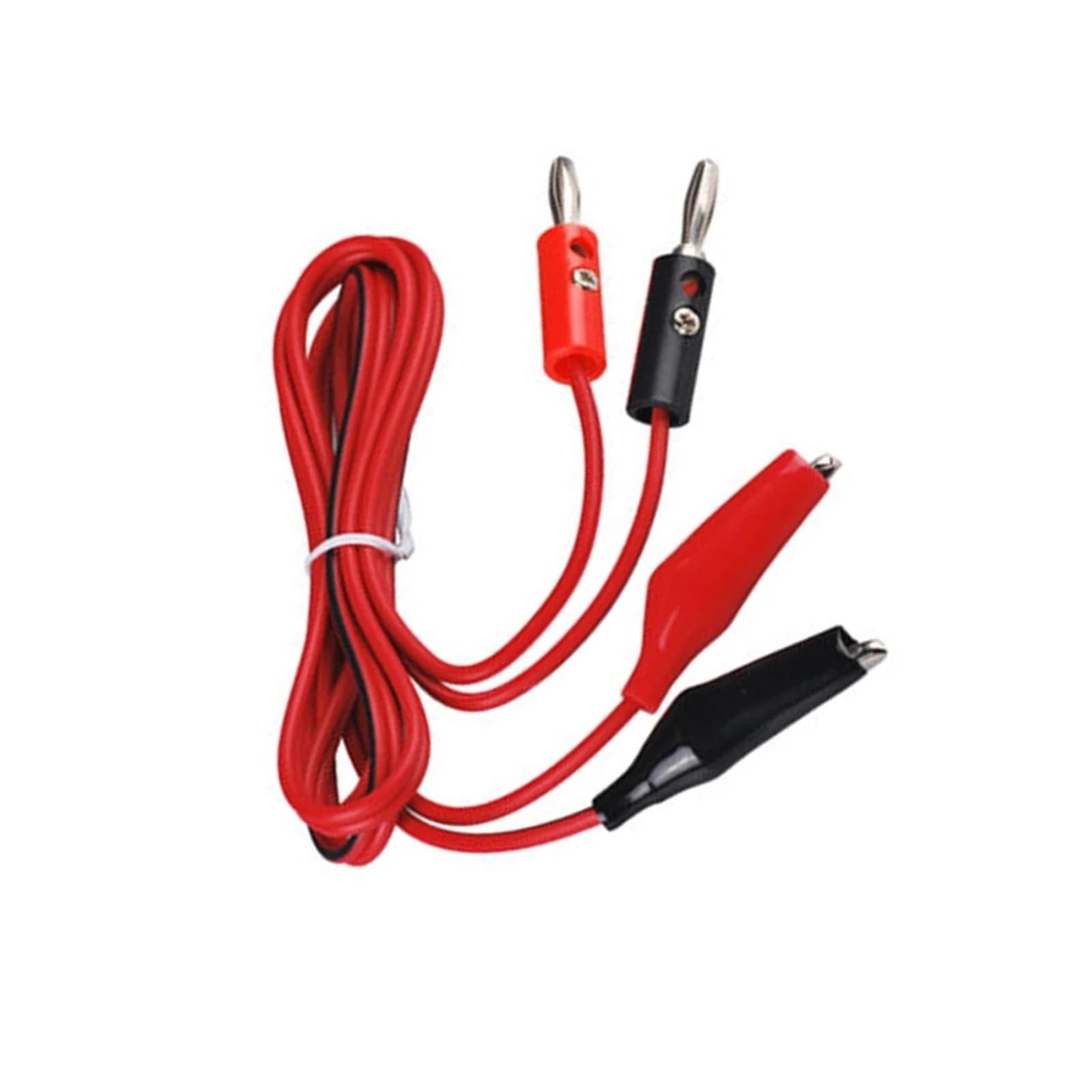 1 m Banana to Crocodile Clip Test Lead Double-End for Multimetr