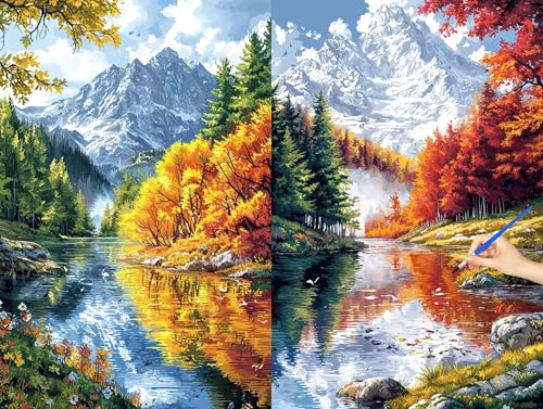 �������G ���i Paint by Numbers �H �y�C���g�o�C�i���o�[ �����h��G �q�� ���S�� DIY �i���o�[�y�C���g ��H�| �G�� �|�p��h���� �A�N�����L�b�g ��l�̂��߂̃N���G�C�e�B�u�Ȏ �a�����v���[���g �z�[�� �I�t�B�X�̕Ǒ��� �ٞy