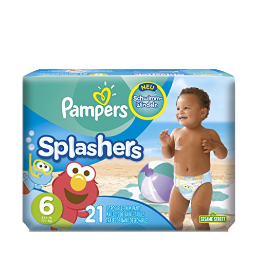 Pampers Schwimmwindeln, Größe 6, 21 Windeln