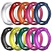 Awinner Samsung Gear S2 (SM-R720/R730)Case, Shock-proof and Shatter-resistant Protective Band Cover Case (NOT FIT S2 Classic SM-R732 & SM-R735) (10-Pack)