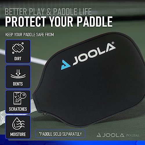 Image of JOOLA Universal Pickleball Paddle Cover - Neoprene Sleeve Fits All Pickleball Paddles - Accessory for Standard, Wide, & Elongated Rackets - Covers Paddles Up to 8.5 inch Wide, 16.5 inch Long