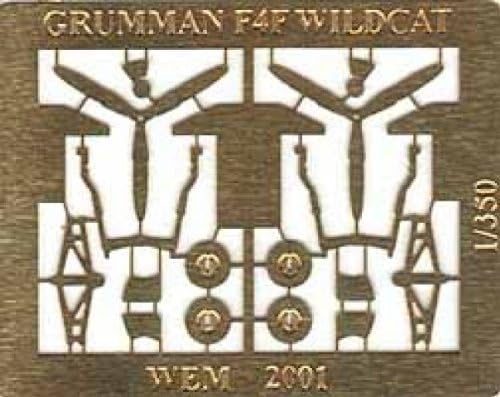 White Ensign Models 1/350 Grumman F4F Wildcat Photoetch Enhancement Parts