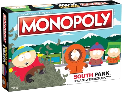 Monopoly South Park | Based on Comedy Central South Park Show | Featuring Familiar Locations,...