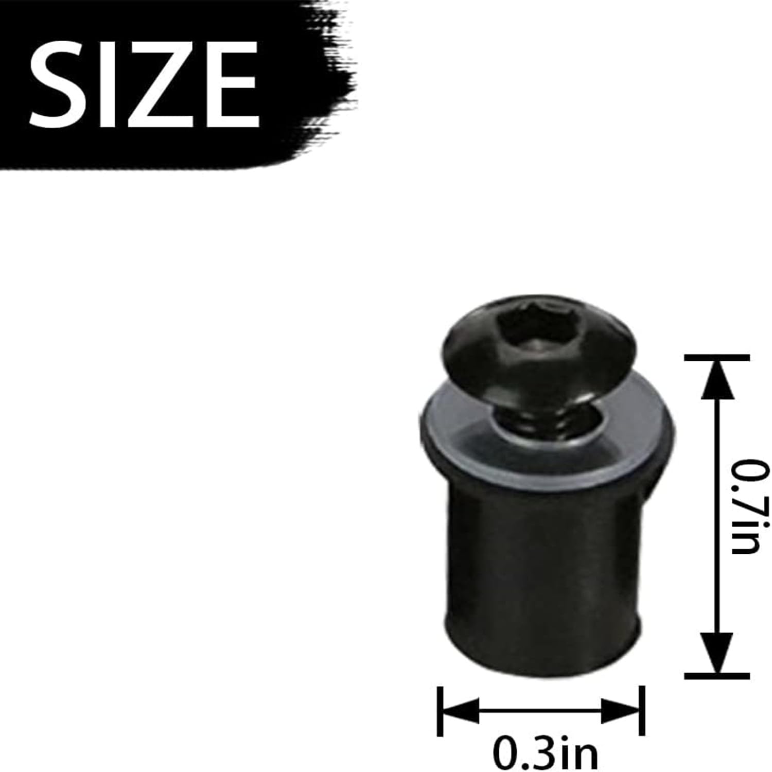 Viti Parabrezza Moto Universali | 10 Pezzi In Alluminio | Con Chiave | Colore Blu - Foto 9