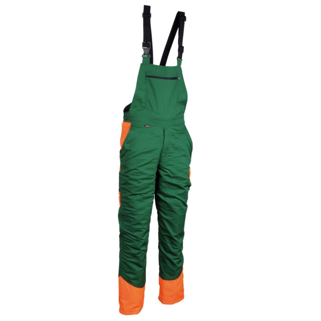 Cofra V492-0-08.Z/5 Brustlatz "Secure Cut", Grün/Orange, XL