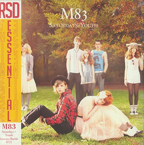Album art for M83 Saturdays = Youth Autumn Marble Vinyl 2LP by M83