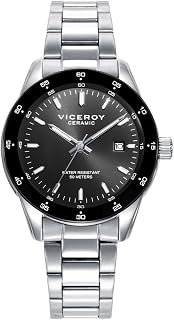 Reloj Mujer Acero Esfera Color Negro 401246-57
