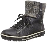 Schnürsenkel Rieker Damen Z8753 High-top, Schwarz (Schwarz/Schwarz/graphit/00), 38