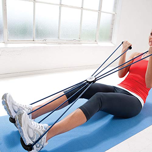 Gaiam Pilates Coreplus Reformer Resistance Band Kit - Home Fitness Equipment For Total Body Workout - Helps To Target Muscles, Tone, And Build Resistance - Comfort Grips (Includes Digital Workout) #TOP2