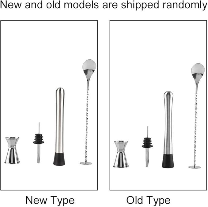 Coctelera Vikye 4 Piezas, Acero Inoxidable, Set Bar miniatura 4