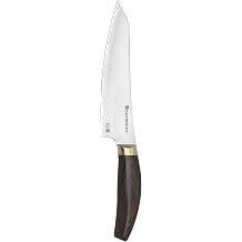 Messermeister Kawashima 6 Utility Knife - SG2 Powdered Steel, Eco-Brass Bolster & Walnut Pakkawood Handle - Made in Seki, Japan