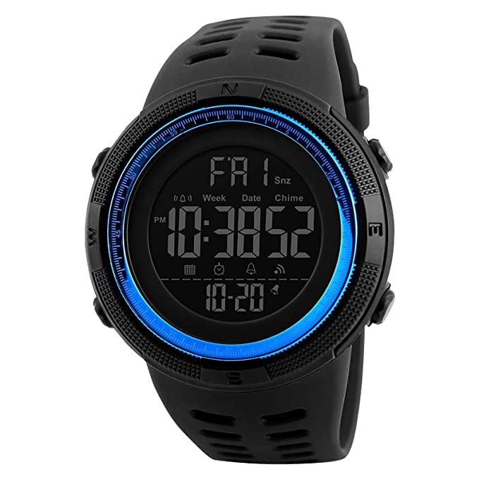 Image of RUSTET Outdoor Sports Digital Black Dial Mens Boys Watch