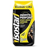 Carga de energía Isostar Concentrato Paquete de 1 x 1500g Carbohidratos isotónicos Riego Electrolitos Calcio Magnesio Sodio Sabor Lemon