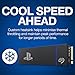 Seagate Game Drive PS5 NVMe SSD for PS5 1TB Internal Solid State Drive - PCIe Gen4 NVMe 1.4, Officially Licensed, Up to 7300MB/s with Heatsink (ZP1000GP3A1011)