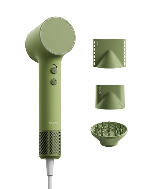 Laifen Air Pro High Speed Hair Dryer with Diffuser, Blow Dryer,Jungle Green — $89.99 (36% off)
