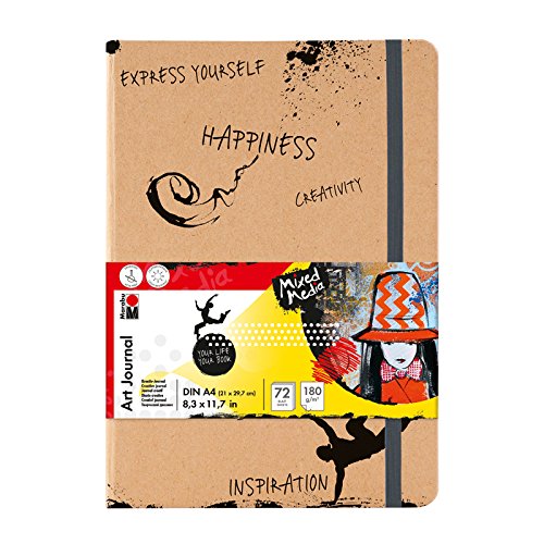 Preisvergleich Produktbild NEU Marabu Mixed Media Art Journal Notebook. A4