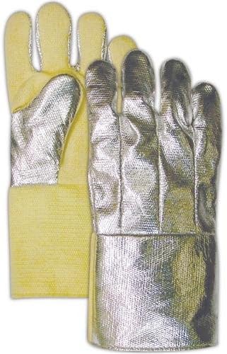 ARL TH 210-14 F Steel Grip Thermonol Heat Gloves with Aluminized Rayon Back