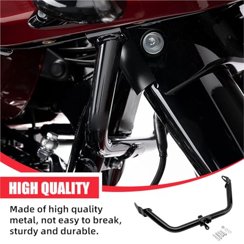 Support carénage noir Harley Road Glide FLTRXS pour look custom épuré