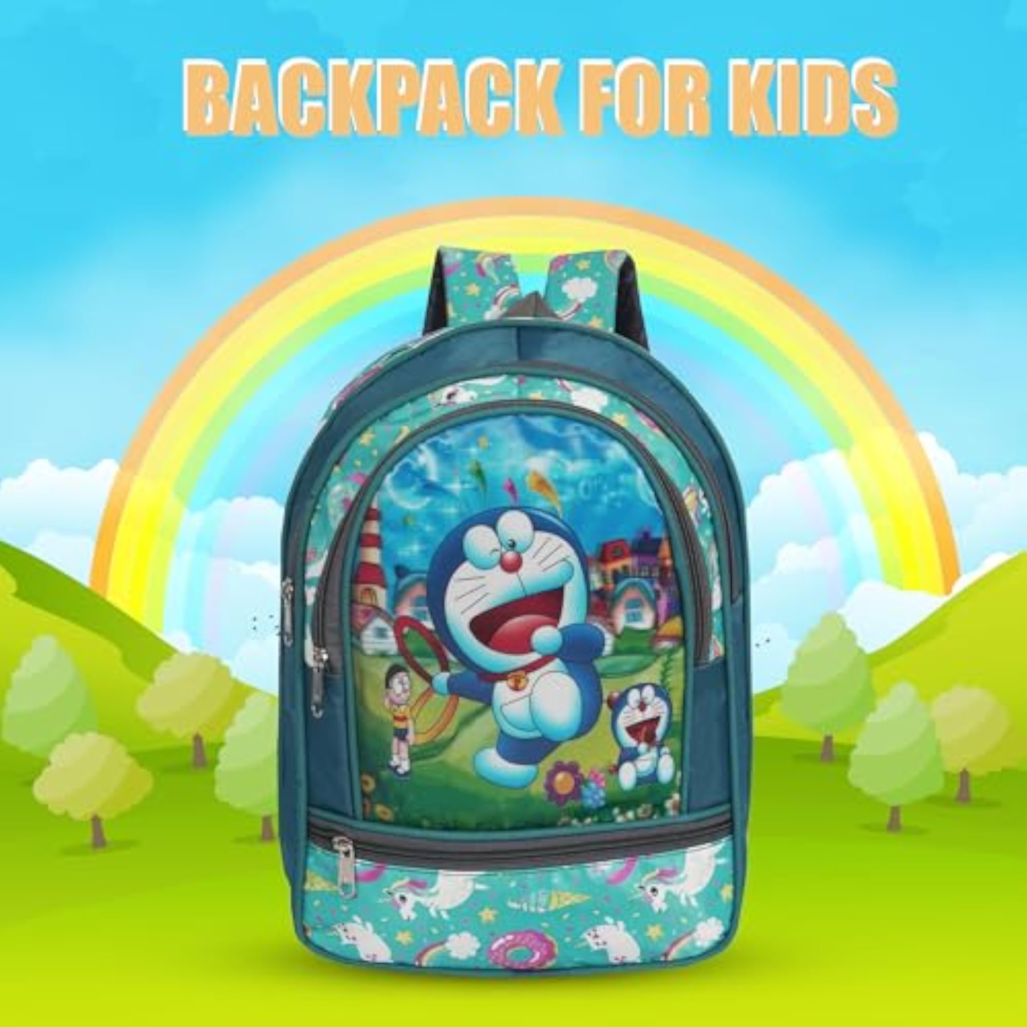 3D Printed Ben-10 School Bag for Boys and Girls