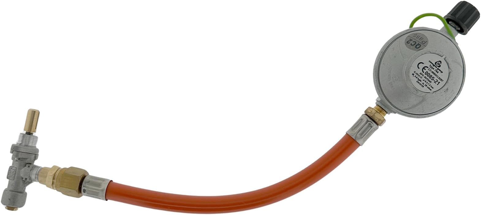 65745 Hose and Regulator/Valve Assembly 29mbar for Weber Q100/120/1000/1200