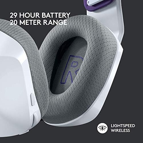 Logitech G733 Lightspeed Wireless Gaming Headset - White - 2