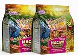 Tropical Carnival F.M. Brown's Bundle, Gourmet Macaw Food Big Bites for Big Beaks, Vitamin-Nutrient Fortified Daily Diet with Probiotics for Digestive Health, 5lb (2-Pack), 10 lbs.