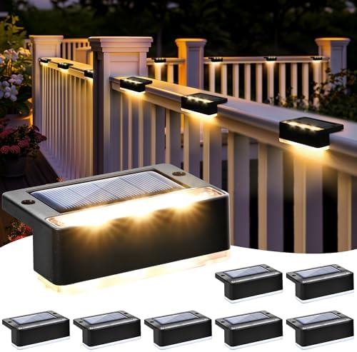 Lacasa - Pack De 4 Lampes Solaires Extérieures Pour Jardin | Éclairage LED étanche IP68 | Auto Allumage/extinction | Idéal Terrasse, Allée, Escalier