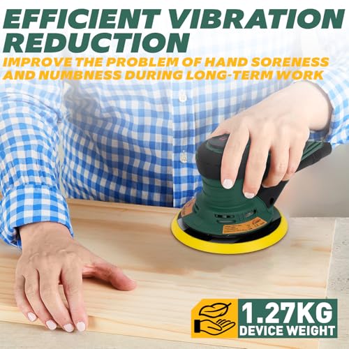 KUIMIT Pro-Grade 350W Brushless Sander