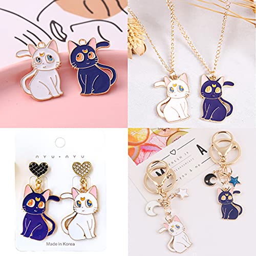 14Pcs Wholesale Lucky Charms For Bracelets Charms For Jewelry Making Supplies Anime Pendants For Jewelry Making Cute Bracelet Charms Lots Gold Charms For Necklace Jewelry Making For Girls Cute Charms #TOP3