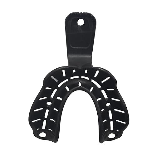 Miniatura 4 de Bandeja de impresión dental desechable, bandeja de impresión edéntula, moldeable por calor, surtido, juego de 12