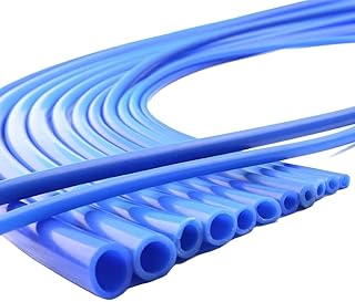 HFRSE Manguera De Vacío De Silicona Azul De 1 Metro, 2 × 4 Mm- 25 × 31 Mm Tubo De Gel De Sílice De Grado Alimenticio Flexible Tubo De Tubo De Línea De Carreras De Autos, 1 Piezas(8 x 12mm)