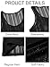 Runcati Mens Sleeveless Tank Tops Knitted Crochet See Through Hollow Out T-Shirts Muscle Summer Beach Hippie Shirts Black