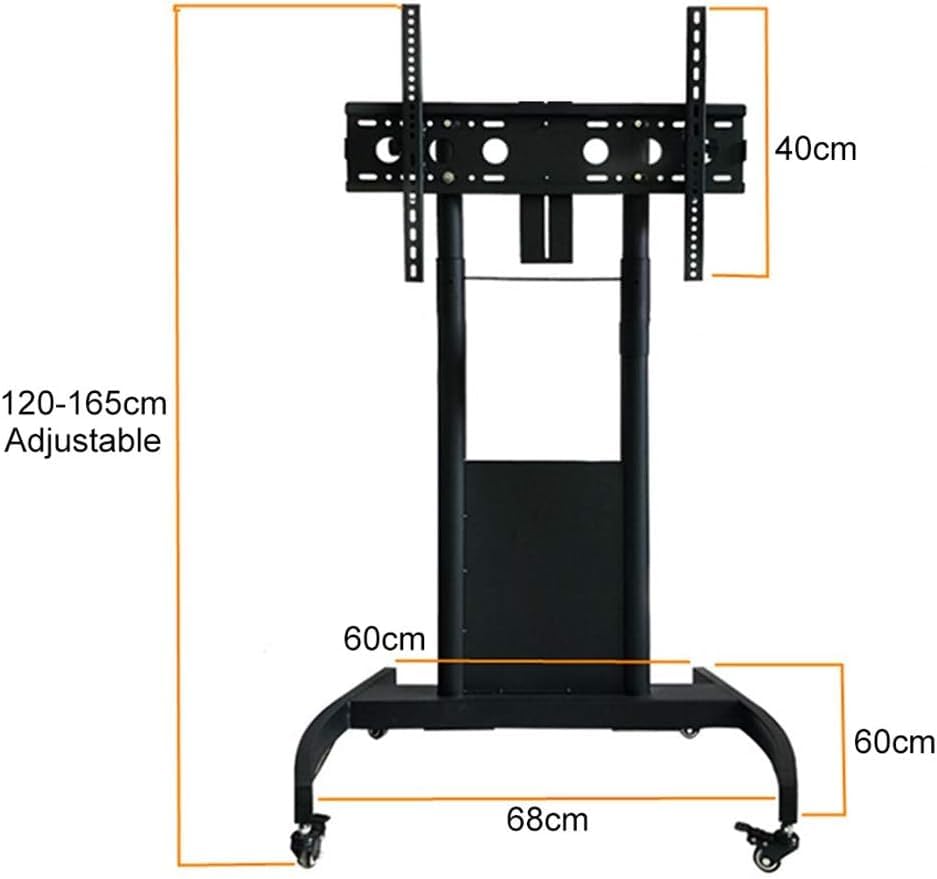 Soporte móvil para TV con ruedas y base resistente miniatura 2