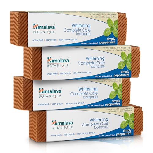 Himalaya Botanique Complete Care Whitening Toothpaste, Simply Pep...