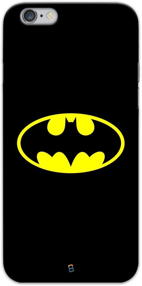 myPhoneMate Batman Logo Designer Printed Hard Matte Mobile Case Back Cover for iPhone 6/6S