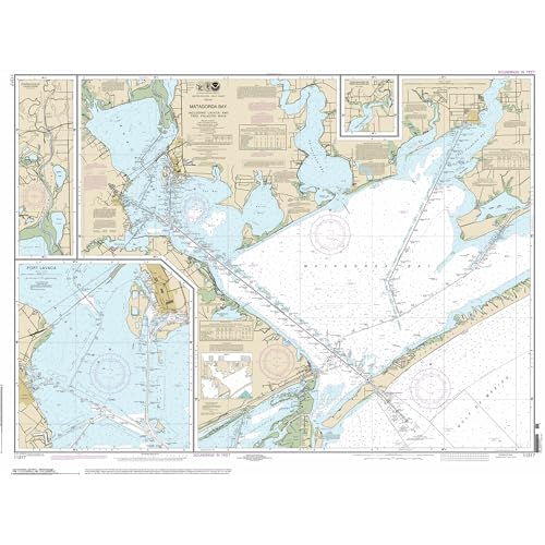 Paradise Cay Publicatoins, Inc. Historical NOAA Chart 11317: Matagorda Bay including Lavaca, Tres Palacios Bays; Port Lavaca; Continuation of Lavaca River - POD - Historic - NCC