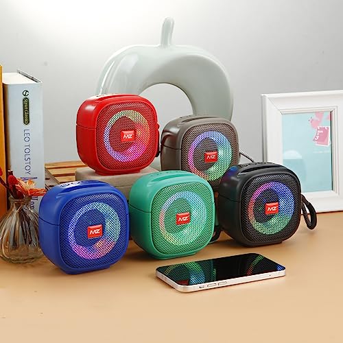 Image of MZ M404SP (Portable Bluetooth Speaker) Dynamic Thunder Sound, in Built RGB Light 5 W Bluetooth Speaker (Multicolor)