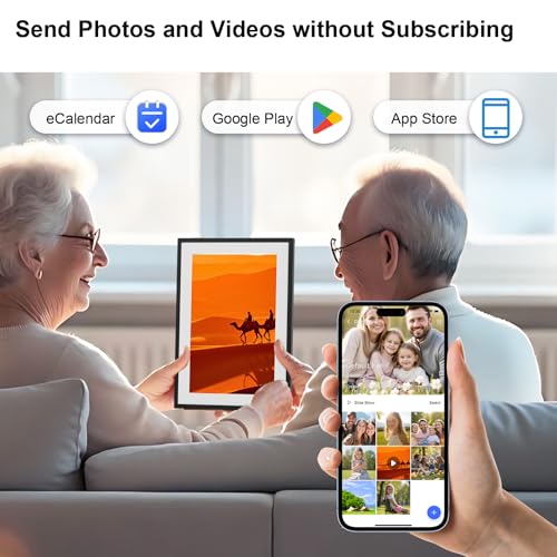 Image of Digital Calendar Wall Touch Screen Chore Chart, 32GB Electronic Calendar + Smart Family Planner, Wall and Desk Mountable, Gifts for Women Men, Gifts for Mom Dad