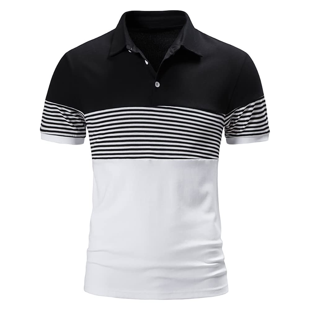 Polos de Manga Corta para Hombre, Camiseta de Tenis, Polo, Camisetas Deportivas de Golf