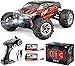 Price comparison product image Hosim 1:16 Radio Controlled Off-Road Car, RC 4WD Monster Truck with 36 km/h, Gifts for Children and Adults (Red)