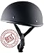CRAZY AL'S WORLDS SMALLEST HELMET IN FLAT BLACK WITH OUT VISOR SIZE MEDIUM