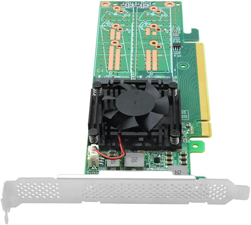 PCIe 3.0 X16 to Quad M.2 NVMe SSD Swtich Adapter Card for Servers-LRNV9547L-4I