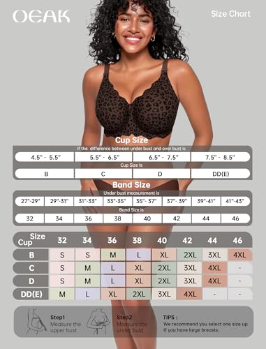 Image of OEAK Women Value Series Jelly Bras Wireless Pushup Convertible Bra | Everyday Essentials,Comfortable Bralettes,No Underwire,Full Coverage,Support Lift,Tshirt,Soft,Seamless,Scalloped