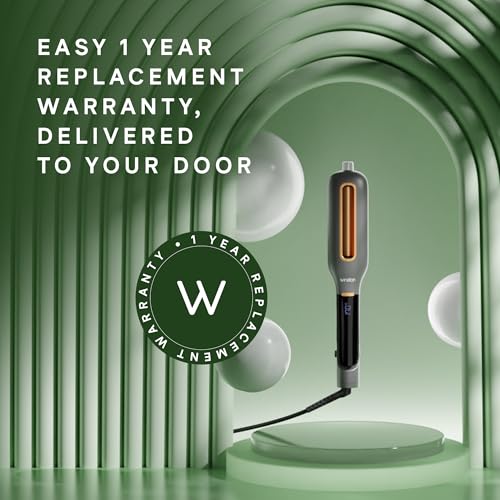 Image of WINSTON Professional Hair Waver for Women - Adjustable Ceramic Wave Barrels (18mm /22mm /26mm), Instant Heat with LCD Display, Deep Waver Curler Machine for Frizz-Free Beach Waves