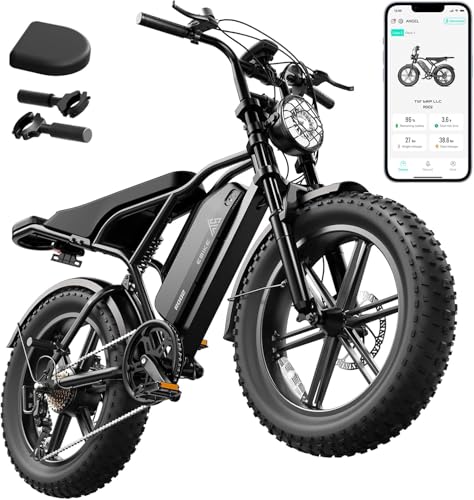 TST Electric Bike for Adults 1500W Peak 20" Fat Tire
